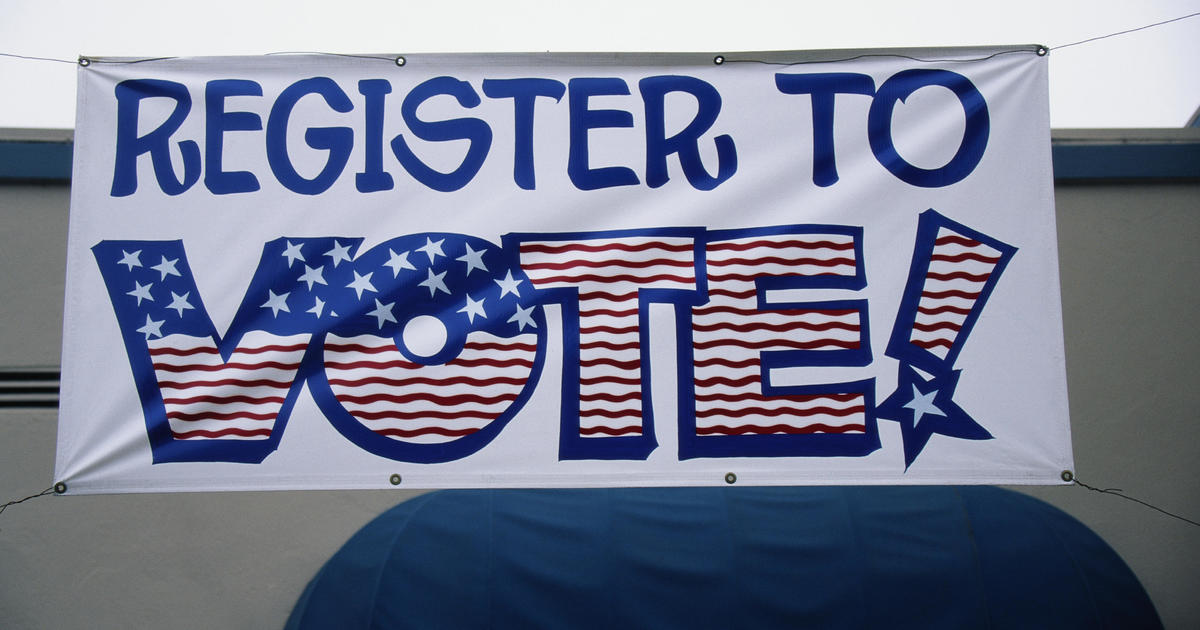 Can you register to vote at the polls today?