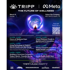TRIPP to Debut Sound Bath Experience Featuring Music by Tiesto x 7 Skies, David Starfire, and others at Future of Wellness Event During SXSW