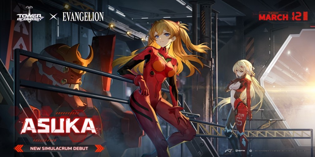 Tower of Fantasy launches Evangelion collab event with new Asuka simulacrum